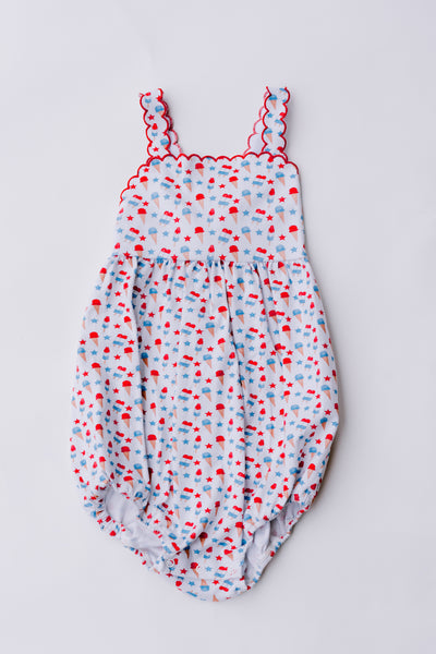 Patriotic Pop Girls Sunsuit